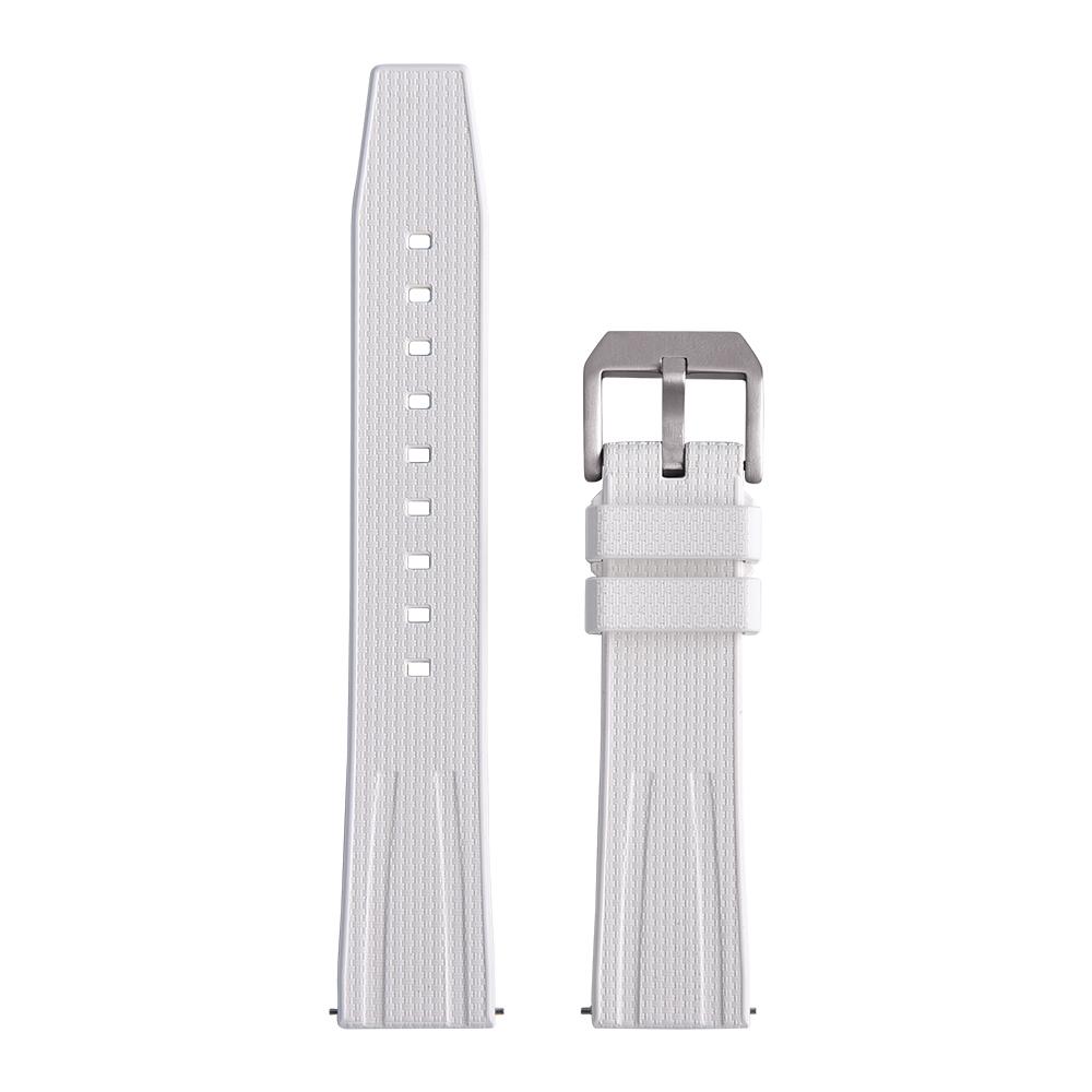 

New Design Busluo Fkm Rubber Strap 20mm 22mm Watch Band Fluororubber For Traditional Diving Watch Accessories 22mmx20mm
