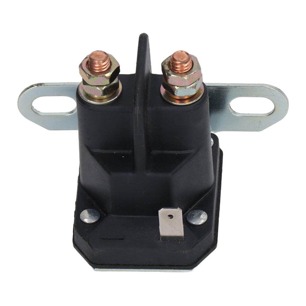 Lawn Mower Relay ABS Shell Brass Coil Starter Solenoid Relay for Vehicle Home Appliances 12V 4.8W