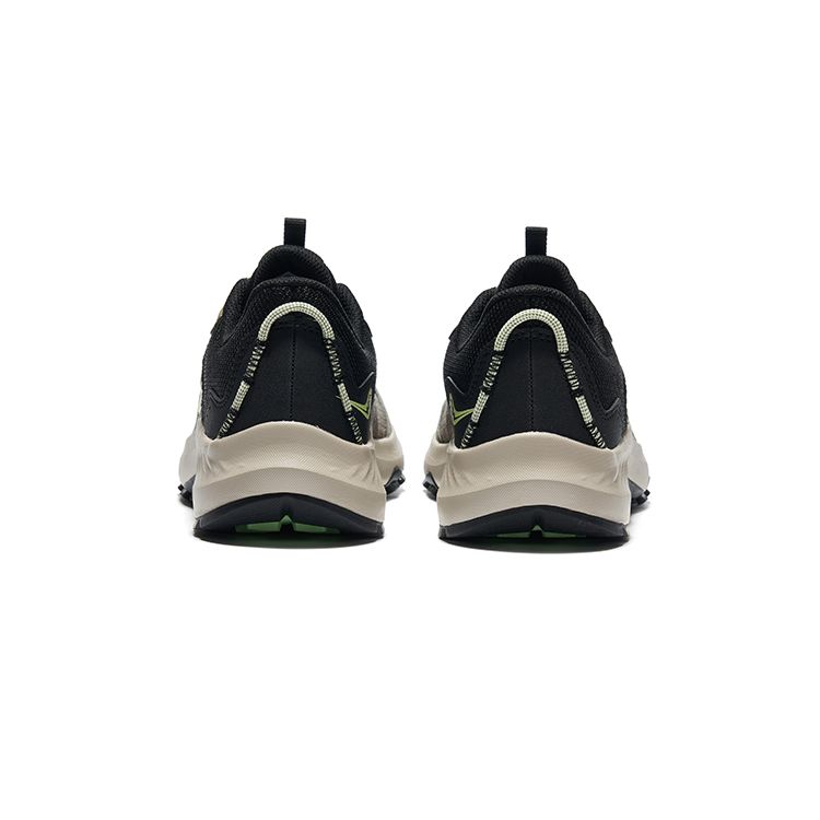 SAUCONY Aura Tr Breathable Cushioning Fabric Non-Slip Support Lightweight Low-Top Trail Running Shoes Men Sneaker Coffee Black S20862-15