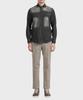 PANICALE Brown Brushed Cotton Regular Fit Pants