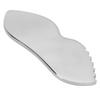Gua Sha Massagebrett Kammkante 304 Edelstahl Glattere Oberflächen Gua Sha Werkzeug zur Linderung von Weichteilschmerzen Körperpflege