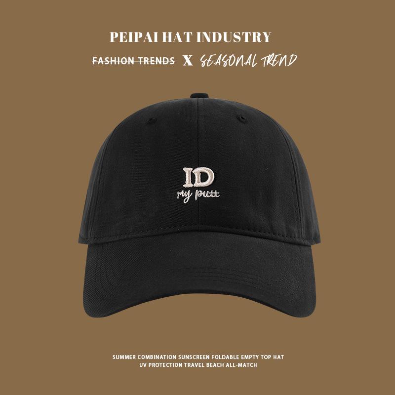 

New baseball cap spring and autumn sunscreen versatile student hat girl regular size
