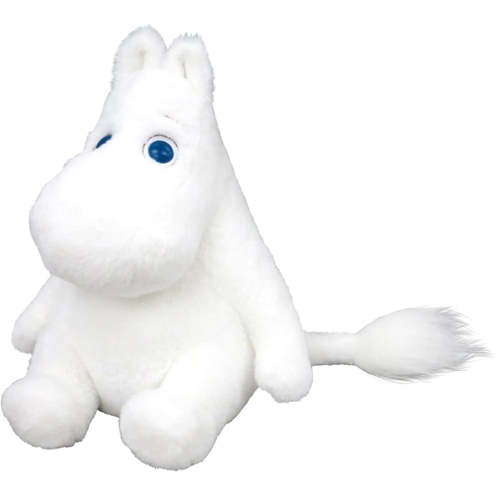 Moomin Marshmallow Plush Toy S Moomin Height approx. 21.5cm