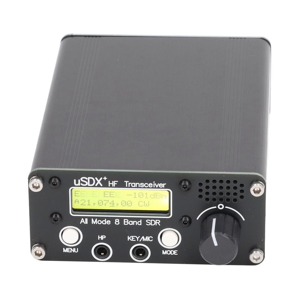 8 Band Radio Transceiver Full Mode HF SDR QRP SSB Transceiver BNC Antenna Connector Transceiver Microphone Kit 100-240v