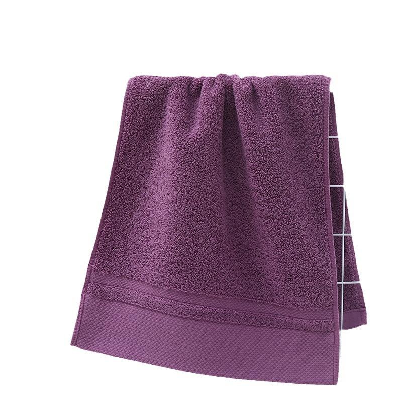 Cotton 16 Spiral Hair Platinum Forging Hotel Towel Bath Towel Plain Broken Gift Face Towel Beach Towel