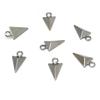 20Pcs Triangle Charms Pendant for Earrings Bracelet Necklace Jewelry Making Stainless Steel Pendants DIY Handmade Accessories
