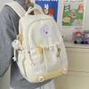 Schoolbag Japanese Small Fresh Girl Schoolbag Ins College Style Cute Backpack Junior High School Student Plaid Large Capacity Backpack