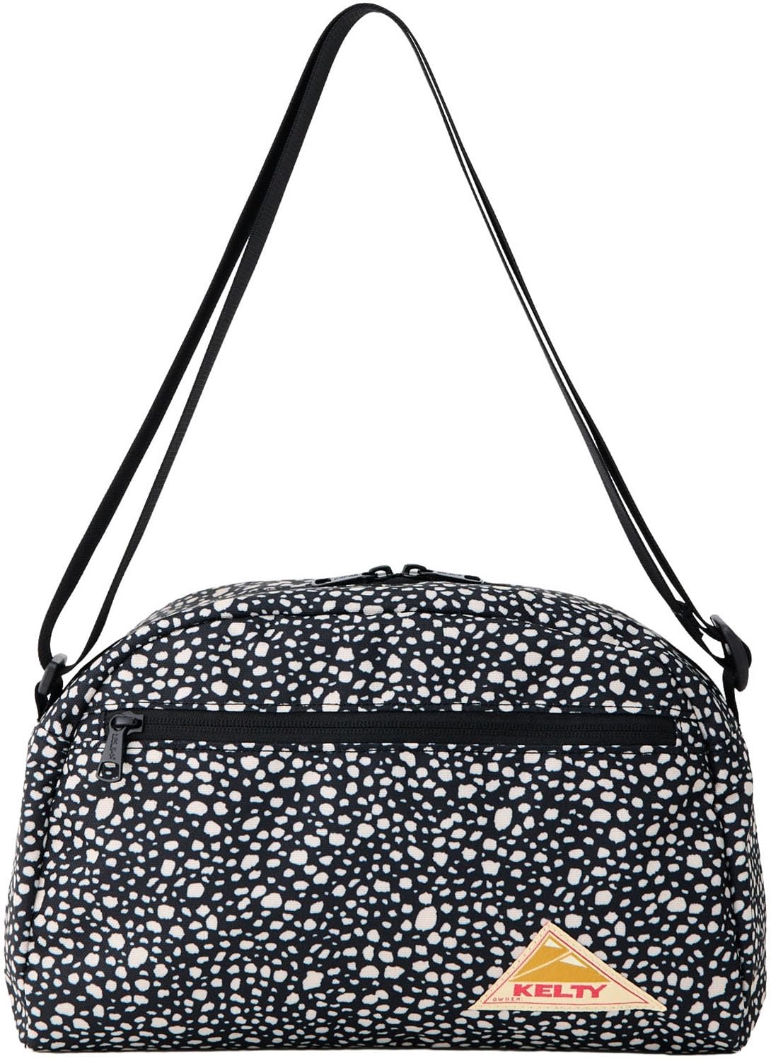 KELTY Outdoor Shoulder Bag ES ROUND TOP BAG M 8L Black Dalmatian 3259270426