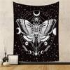Psychedelic Butterfly Tapestry Wall Hanging Cloth Bohemian Witchcraft Hippie Aesthetic Dorm Home Decor