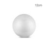 10CM 12CM 15CM Modelling Polystyrene Styrofoam Foam Ball White Craft Ball For DIY Christmas Party Decoration Supplies Gifts Hot