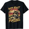 Not Fast Not Furious Lazy Relaxed Cat Cat Lover T-Shirt2