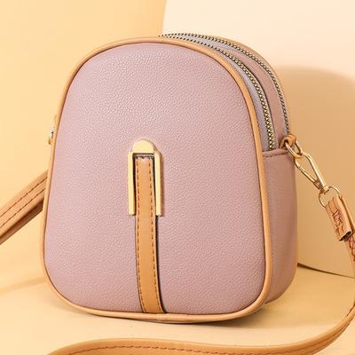 Spring Korean Version Bag Mini Women's Bag Simple Mobile Phone Bag Casual Women's Crossbody High End Small Bag