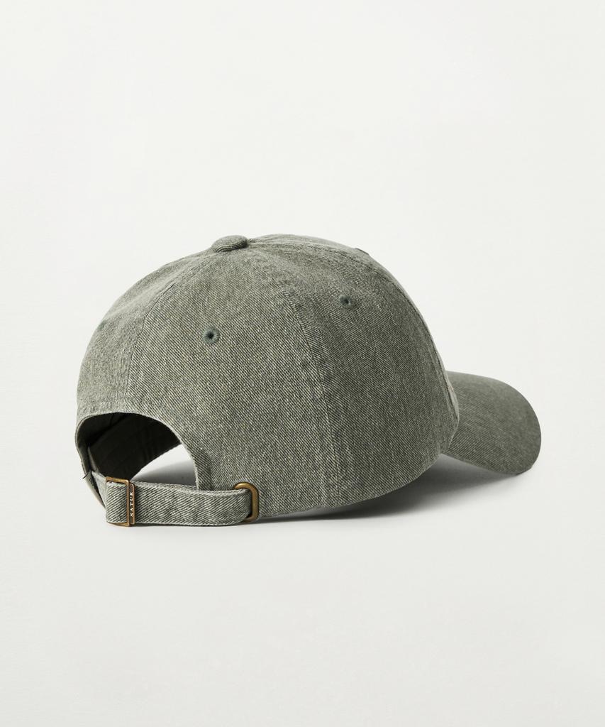 Seteo Rope Logo Vintage Washed Ball Cap Khaki
