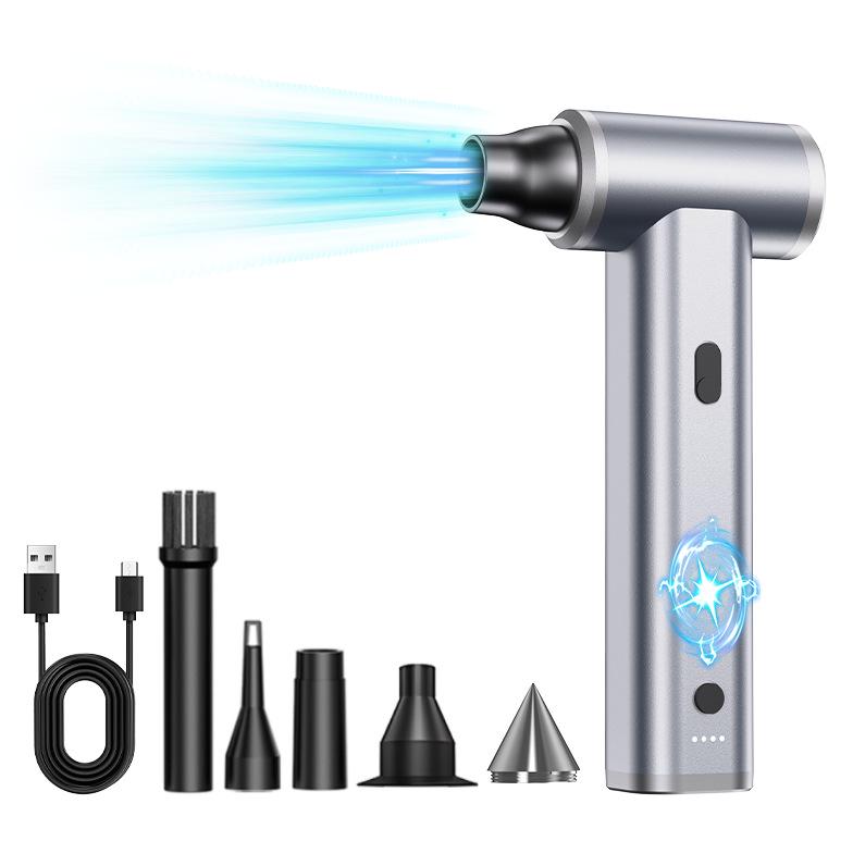 High-Power Wireless Car & Keyboard Vacuum Cleaner with USB Charging