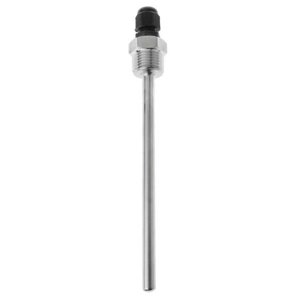 Strong and Waterproof 12 Inch Thermowell For BSP G Thread 304 Stainless Steel For Temperature Sensor Protection