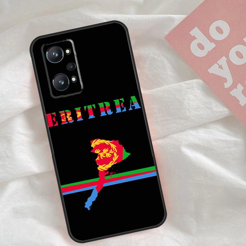 Eritrea Flag Case For Realme GT7 Pro GT6 C75 C65 C67 C61 C53 C55 C51 C35 C63 C71 15 11 12 13 14 Pro Plus