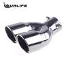 Stainless Steel Car Muffler End Pipe Exhaust Tips for Kia Sportage R 2009 2010 2011 2012 2013 2014 2015 2016 2017