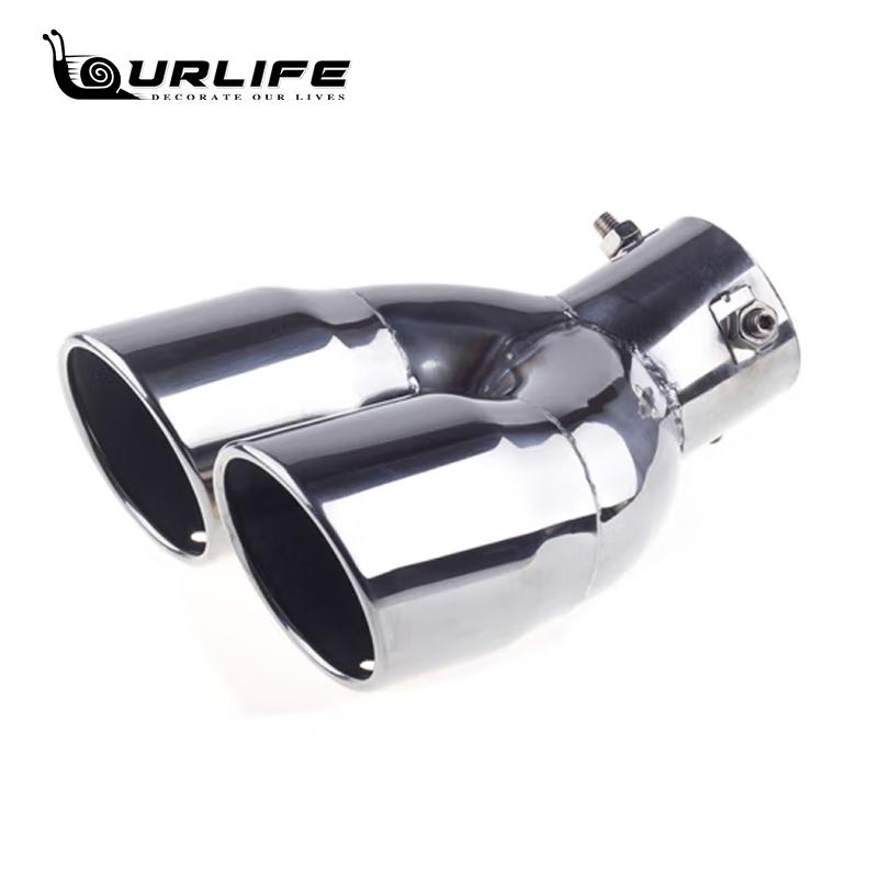 Stainless Steel Car Muffler End Pipe Exhaust Tips for Kia Sportage R 2009 2010 2011 2012 2013 2014 2015 2016 2017
