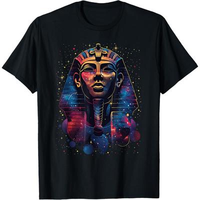 Egypt Ancient Pharaoh In Space Sphinx Egyptian T-Shirt(13)