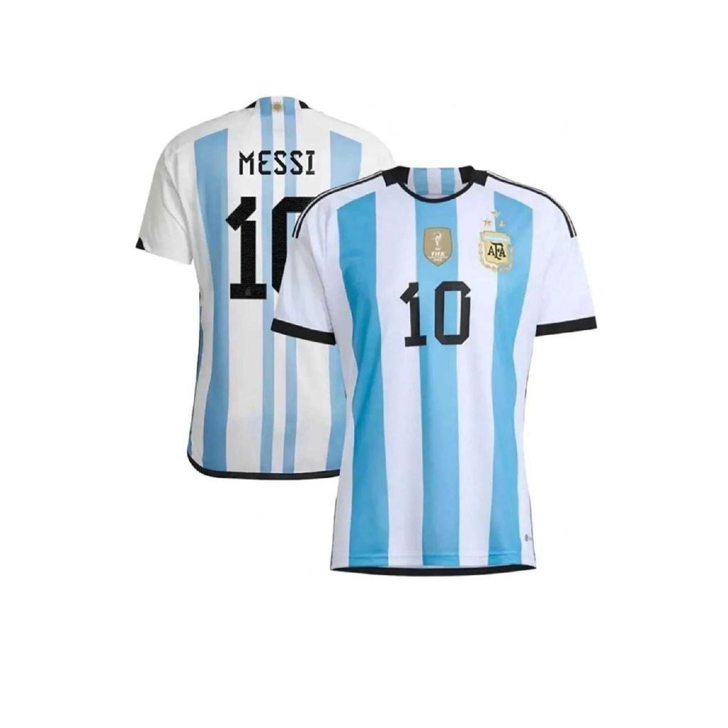 Argentina 2024 New Season Lionel Messi Home Jersey (blue White) 63zp