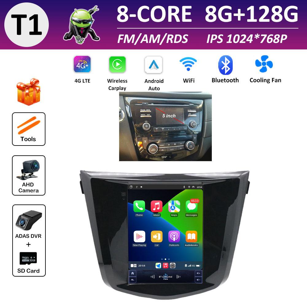 Bluetooth for Nissan Qashqai J11Nissan X-Trail 3 T32 2013 2014 2015 2016 2017 Android OS IPS Touch Screen Auto Tools No 2 Din 4G