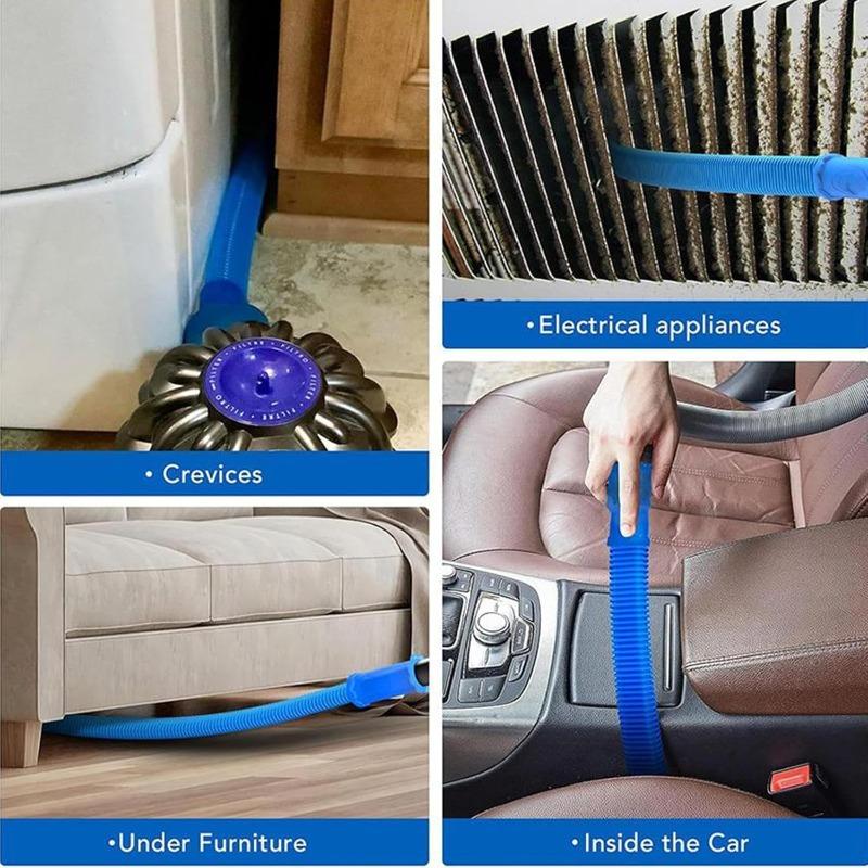 1Pc Drying Vent Exhaust Cleaner Hose Universal Vacuum Hose Accessories for Lint Removal Fits All Vacuums Deep Cleaning Brush