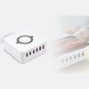 Ładowarka 6x usb i ładowaniem indukcyjnym 10w indukcyjna