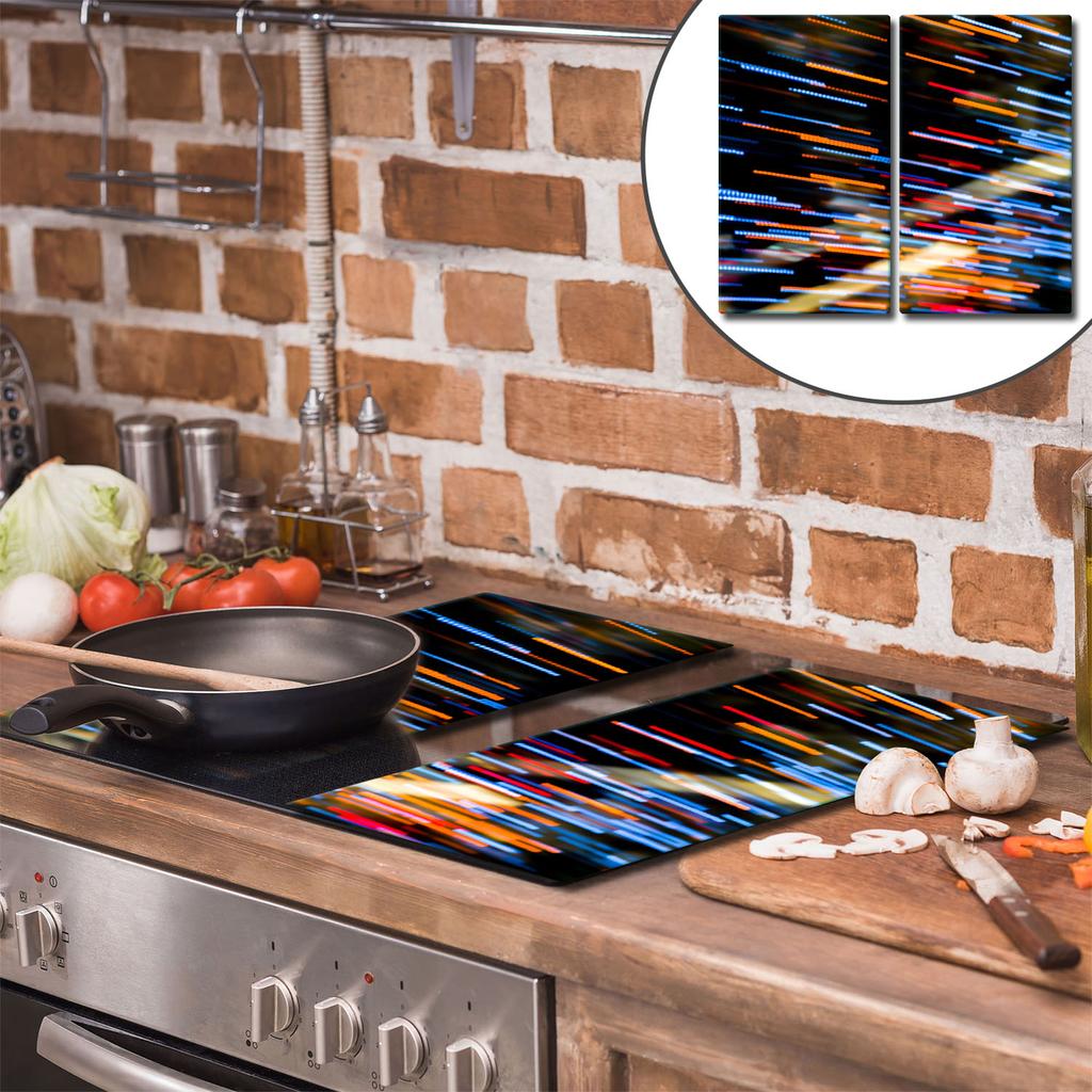 Glass Cutting Board 2X 30X52 Piece