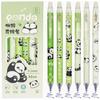 Set di 6 Penne Roller a Sfera con Inchiostro da 0,5 mm Penna a Punta Fine per Esami Ufficio Scuola Scrittura Fluida Asciugatura Rapida Click Penne Gel Set
