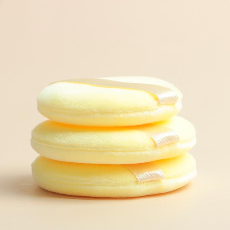 1Pcs Professional Round Shape Portable Facial Powder Foundation Puff Soft Cosmetic Puff Makeup Foundation Sponge Beauty Tool