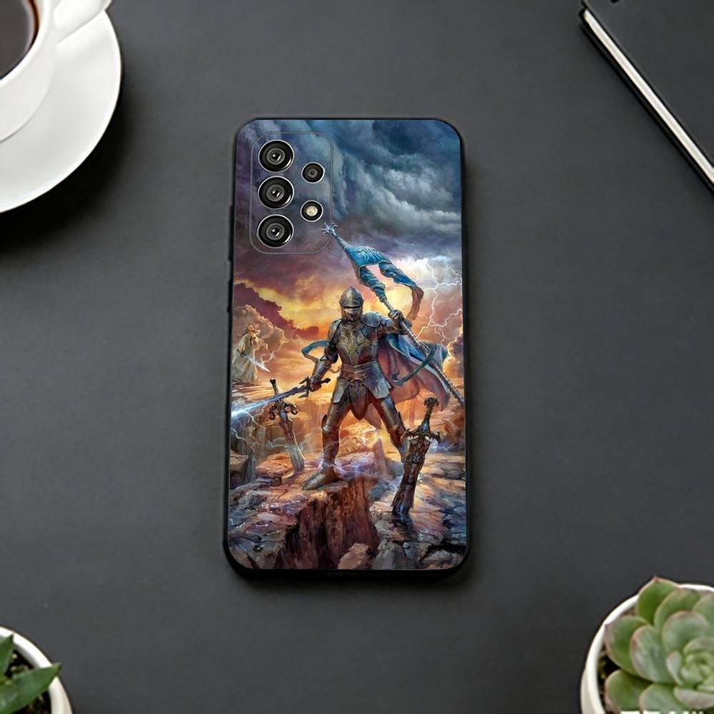 Stormlight A-Archive Knights Phone Case For Samsung S25,S24,S21,S22,S23,S30,Ultra,S20,Plus,Fe,Soft Silicone Black Cover
