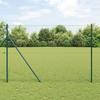 vidaXL Hexagonal Fence Grey 1.5x100 M Steel 3352897