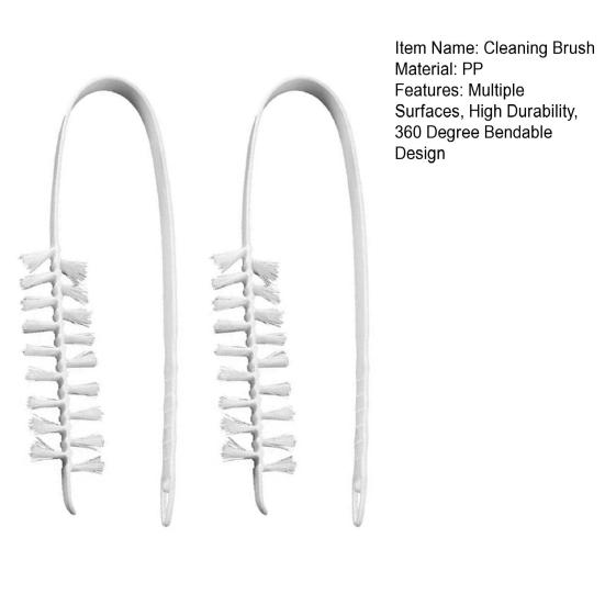 Yousheng 2/3/4/5Pcs Washing Machine Brush 360 Degree Bendable Washing Machine Brush Household Cleaning Brush Maintenance Tool