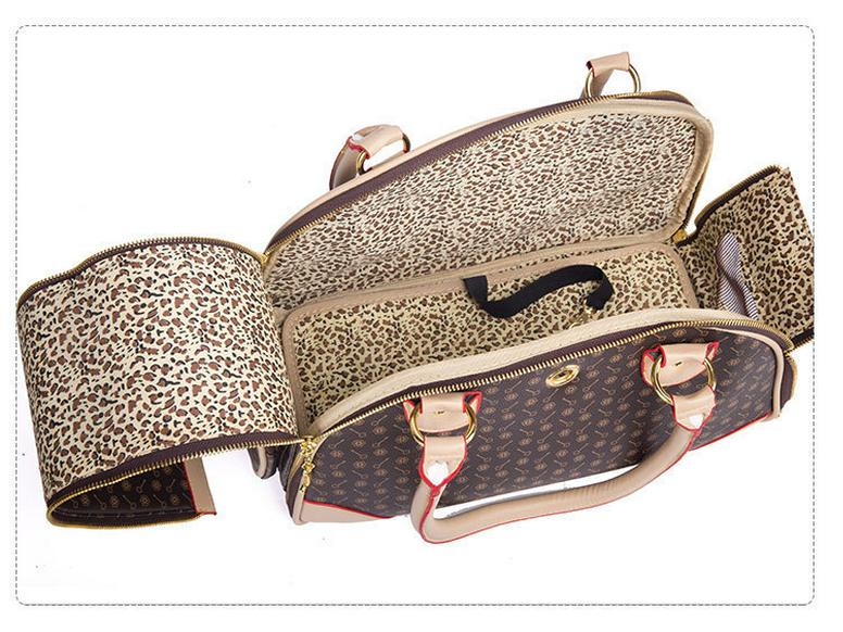 Portable Pet Backpack: Large Capacity, Breathable Carrier for Dogs & Cats