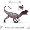 Jurassic Dinosaur Model Set: Double-Crowned Dragon, Pterodactyl, Triceratops, Styracosaurus, T-Rex