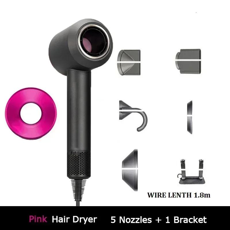1.8m Professinal Leafless Hair Dryer Negative Lon Hair Care Quick Dry Home Powerful Hairdryer Constant Anion Blow Dryer