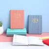 Handbuch 2024 Englisch Agenda Buch A7 Täglichen Planer Notebook Planer Tragbare Tasche Planer