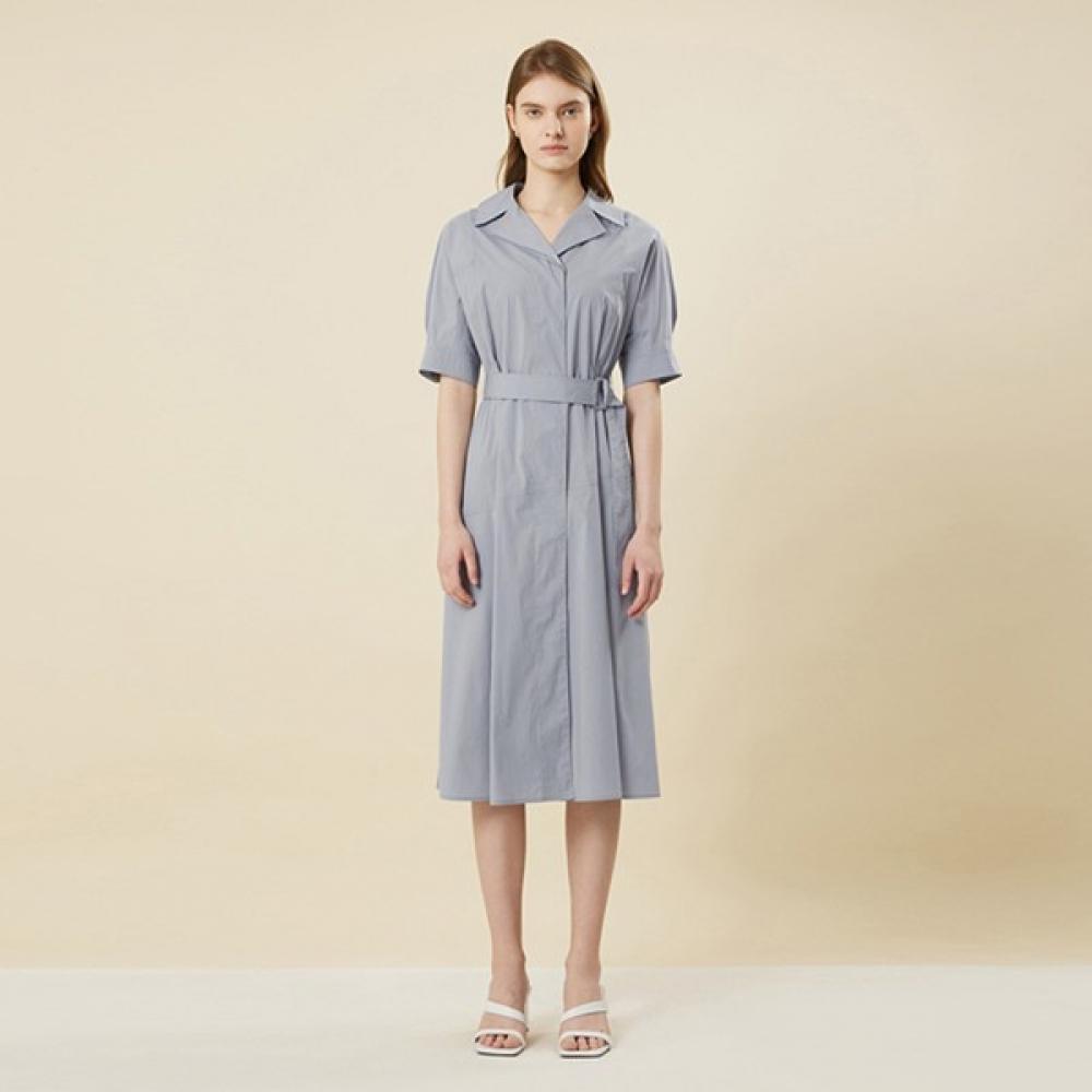 

She S miSS Smoke Banding Shirt dreSS Swwopn22070 beige/55