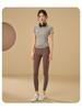 Women's Slim Fit Short Sleeve Yoga Top: Breathable, Quick-Dry Sports Wear