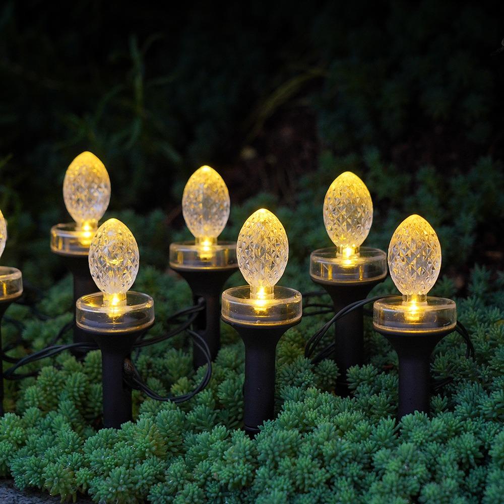 Solar Powered Solar Fairy Light Bubble Ball Outdoor Decorative Light String Light  Holiday Ambience