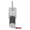 Worm Gear Motor DC Self Locking Mini Speed Reduction Electric Gear Box Reducer EngineDC12V 80RPM