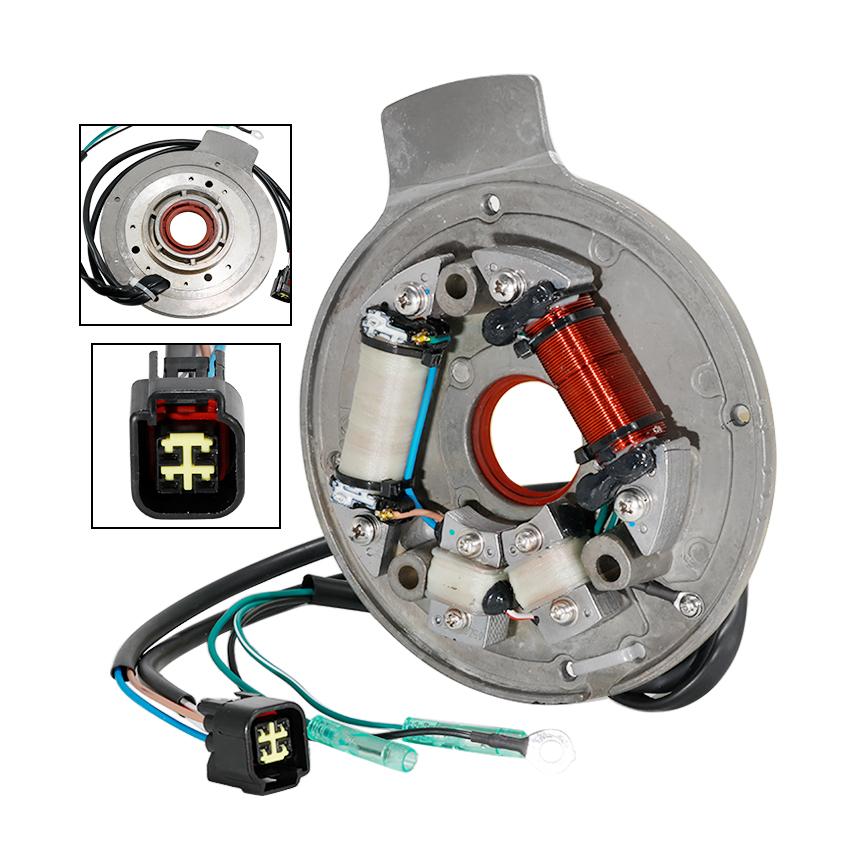 Motorcycle Ignition Magneto Stator Coil For Yamaha 40hp E40G 40hp E40GMH 40hp E40GMHL 40hp E40GMHS 40hp EK40GMHL 6F5-85560-B0