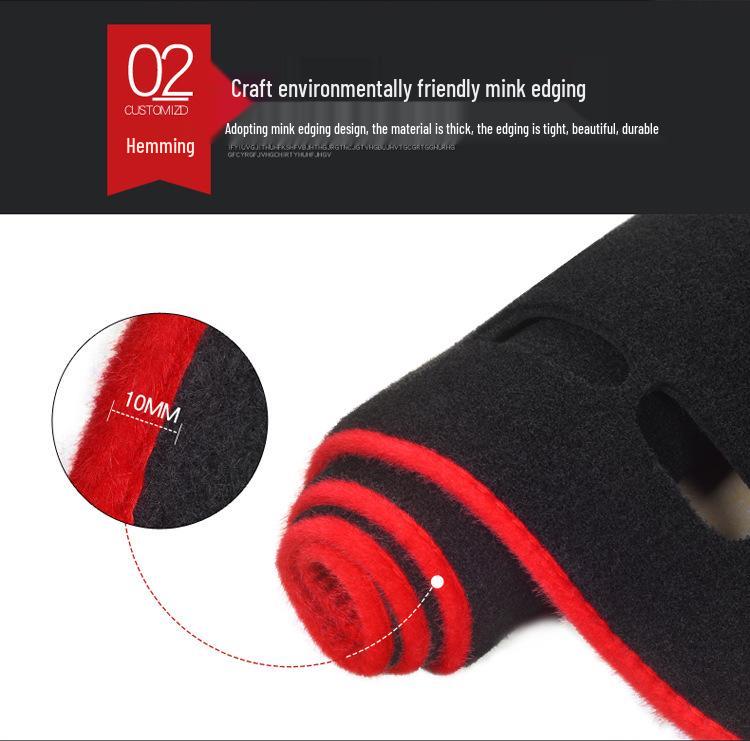 Wuling Hongguang V/S Center Console Sunshade Pad with Non-Slip, Light-Blocking Features - Compatible with All Models