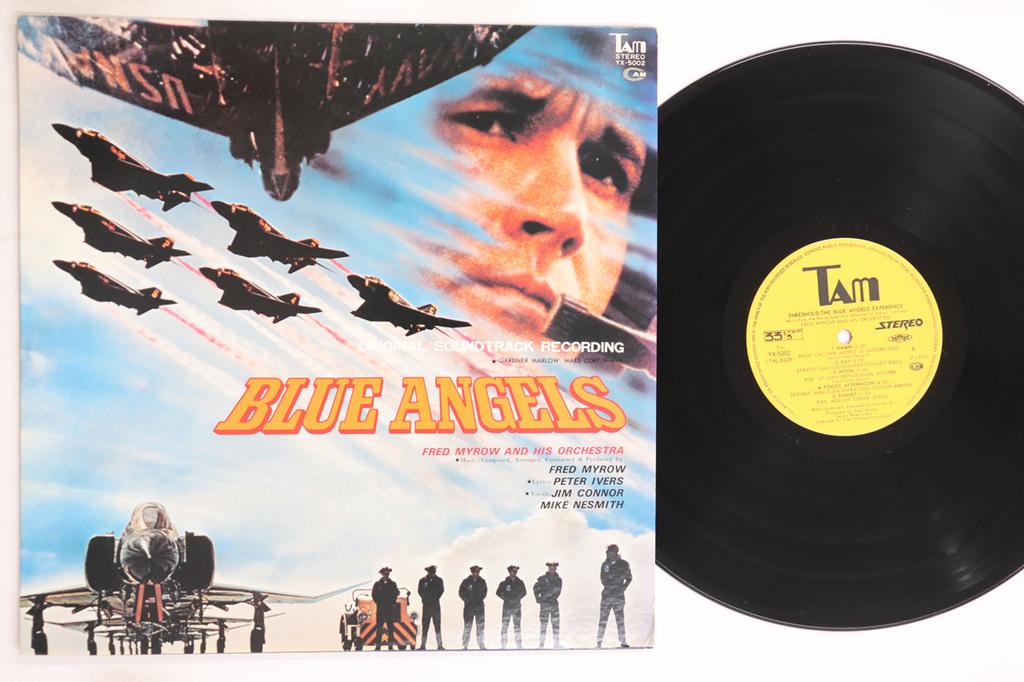 LP Record OST, FRED MYROW, JIM CONNOR, MICHAE - Blue Angels YX5002 TAM 1975 Japan Soundtracks & Musicals Used