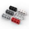 MOC 10PCS 5565 Bricks 1x3 With Holes Constructing Blocks Kit House Castle High-Tech Works Particle Idea DIY Playthings Children Presents