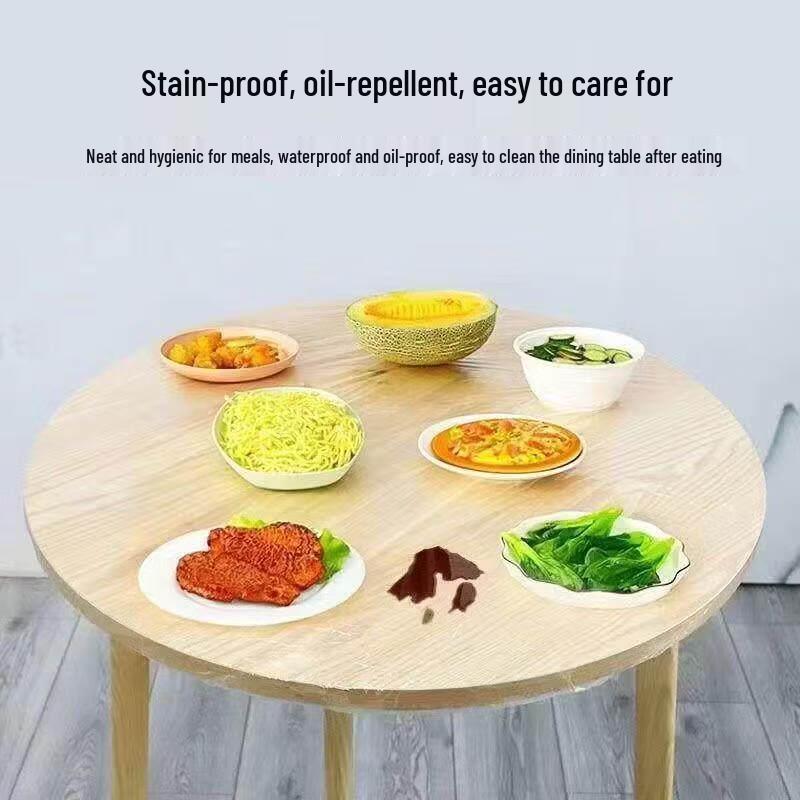 ZISIZ Disposable Drawstring Elastic Tablecloth