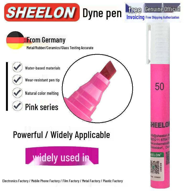 Dyne Pen SHEELON Pink Series Surface Tension Tester
