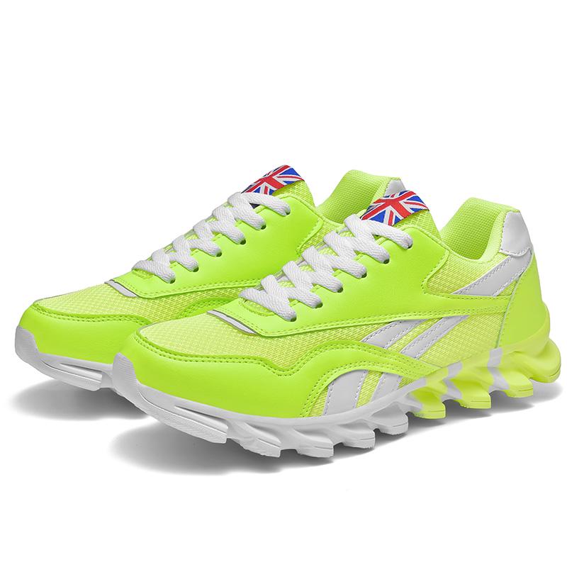 

Running Shoes Speciality Marathon Men Sports Breathable Lightweight Women s Comfortable Athletic Nonskid Sneakers Size 36-48 36 зелёный