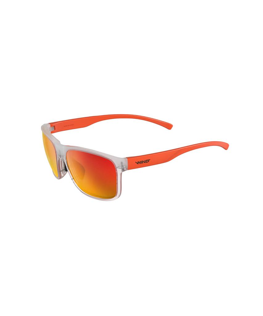 Wing Sports Polarized Sunglasses Bruce (Neon Orange)