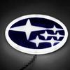 For Subaru STI Forester XV Outback Impreza Legacy WRX BRZ Tribeca 14x7.3cm Car LED Light Badge Sticker Auto Emblem Decoration VV333